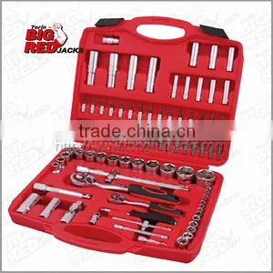 Torin BigRed 86 PCS 1/4 And 1/2" DR. Socket Wrench Set thumbnail-1