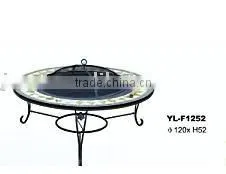 Metal Outdoor Mosaic Fire Pit thumbnail-1