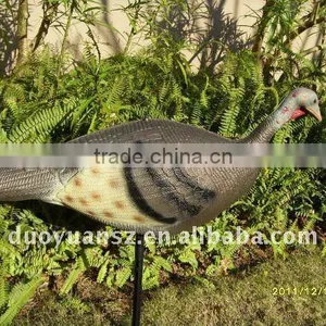 Supply Good Quality XPE Foam Painted or Flocked Outdoor Hunting Decoy Turkey, Foldable Lifelike Turkey Decoy For Sale thumbnail-2