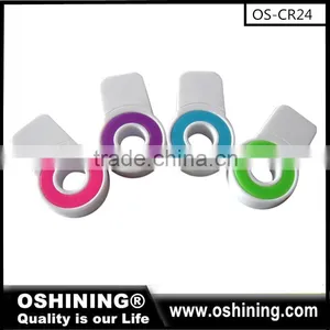 Round Magnifier Design Usb 2.0 Smart Chip Card Reader Support TF(OS-CR24) thumbnail-1