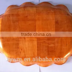 Rectangular Woven Wooden Plate and Tray thumbnail-3