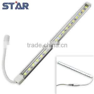 DC12V 14.4W/M Cabinet Series Aluminum LED Lichtleisten Rigid Strip Light With Clear Cover White Color thumbnail-3