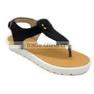 pu Shoes Made in China Summer Sandal Fashion 2016 New Design Etaly thumbnail-4