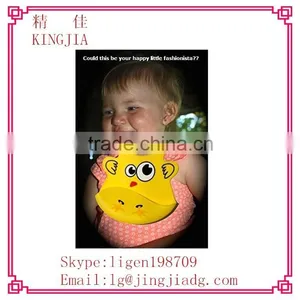 Soft Baby Bibs,silicone Soft Baby Bibs,animal Design Silicone Baby Bib thumbnail-3
