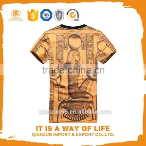Dry Fit Rock 60% Cotton 40% Polyester Manufacture Wholesale Egyptian Cotton T-shirts thumbnail-2