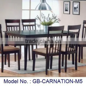 Latest Design Wooden Dining Set 1+6 With High Quality And Impressive Look Home Furniture thumbnail-1