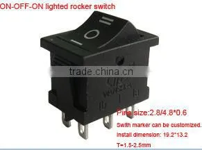 Momentary Rocker Switch KCD6 Series thumbnail-1
