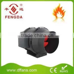 AC Plastic Mixed Flow Inline Duct Fan thumbnail-1