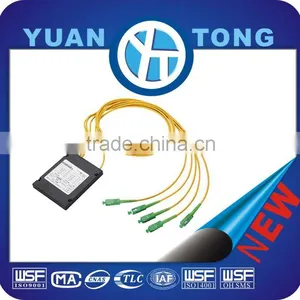 Network FTTH Single Mode 1x4 Fiber Optic PLC Splitter Price thumbnail-2