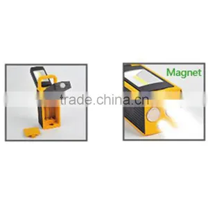 2016 New Magentic 3W COB Working Light With Internal Hanging Hook Flashlight Lamp Wheel thumbnail-2