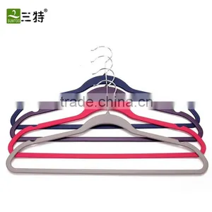 Factory Wholesale Velvet Clothes Hanger thumbnail-2