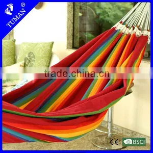 Family Deluxe Rainbow Cloth Hammock thumbnail-1
