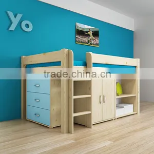 China Suppier Children Bedroom Room Furniture and Kid Bunk Bed thumbnail-1