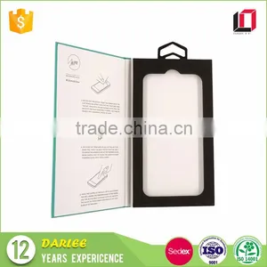 Professional OEM Luxury Phone Film Custom Retail Screen Protector Packaging Paper Box for Tempered Glass thumbnail-1