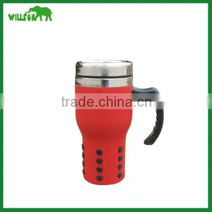 Wholesale Stainless Steel Travel Mug for Promotion With Customized Logo thumbnail-1