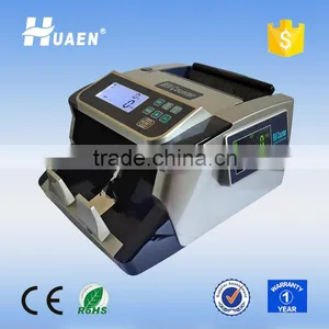 Multi Currency Bill Counter With UV MG IR Fake Note Detection Cash Money Counting Machine thumbnail-1