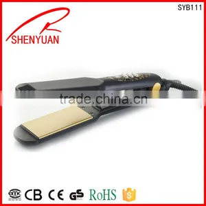 Titanium Pro Crimping Waver Hair Crimper Iron For Hair Salon , Woman Use 60W Hair Striaghtener Iron thumbnail-1