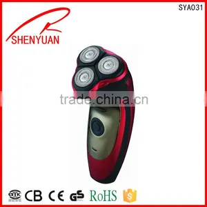 Cheap Price Electric Rechargeable AC Shaver Led Light 3 Heads Man Home Use thumbnail-1