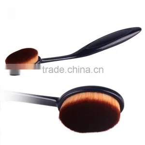 High Quality Big Size Long Handle Plastic Nylon Toothbrush Style Foundation Brushes; Different Makeup Brushes thumbnail-2