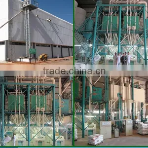 Wheat Mill/Wheat Milling Machine/wheat Flour Milling Machine for Cake Flour Bread Flour Noodle Flour and so on thumbnail-1