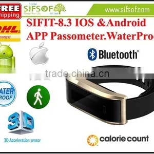 SIFIT-8.3 IOS and Android APP Passometer. Fitness Wristband Pedometer. IOS and Android APP Passometer. thumbnail-1