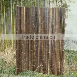 Natural Black Bamboo Fence in Home and Garden thumbnail-1