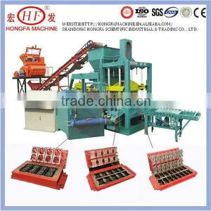QT4-15B Type Block Making Machine,concrete Block Making Machine,fly Ash Brick Making Mahine thumbnail-1