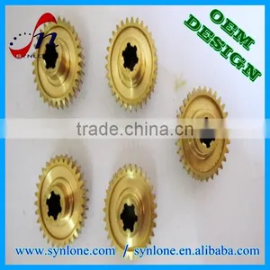 OEM Brass Copper Precision Casting Gear Parts thumbnail-5