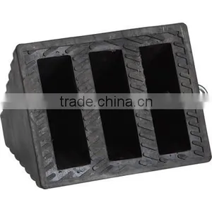 Rubber Wheel Chock/stopper/stop With Metal Handle thumbnail-3