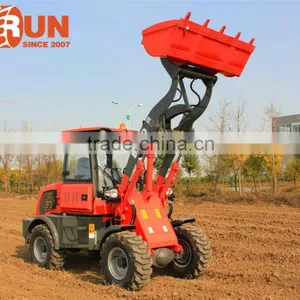 Qingdao Everun New 1.0 Ton Farm Machinery Mini Wheel Loader Made In China thumbnail-1