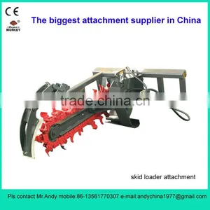 Trencher for Skid Steer Loader (skid Loader Attachment,bobcat Attachment) thumbnail-1