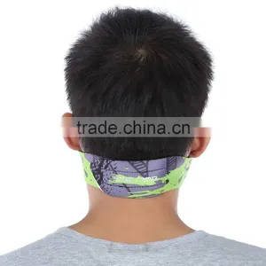 BaseCamp Unisex Anti-dust Anti-pollution Air Filter Breathable Face Mask for Cycling Riding Hiking Travel Kit thumbnail-3