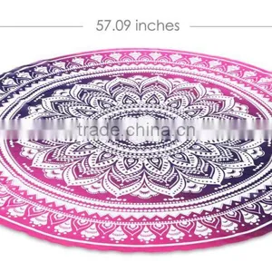 1PC Printed Compressed Mat Camping Microfiber Fabric Portable Lightweight Swimming Pad Mat Cushion thumbnail-6