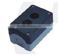 Button Control Box Parts Two Holes With Din Rail LAY5-BEN2 thumbnail-1