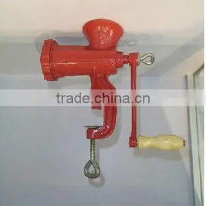 Manual Red-coated Meat Mincer Poland Model thumbnail-1