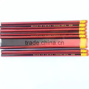 Cheap Standard Size Black Lead Eraser Tip HB Yellow Student Pencil thumbnail-3