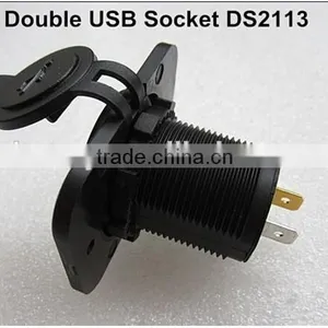 Panel Mount Dual USB Socket thumbnail-2