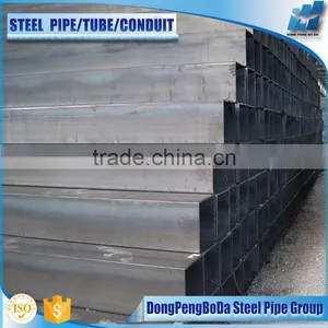 Square Cutting Black 200x300x5.75mm Rectangular Welded Tube thumbnail-2