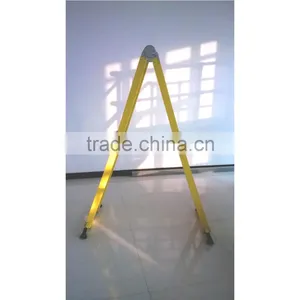No Spark and Comfort Stretch Non Slip Fiberglass Step Folding Platform Ladder thumbnail-2