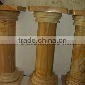 FINE QUALITY TEAKWOOD MARBLE PEDESTALS thumbnail-3