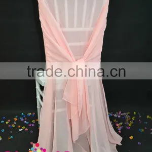 Chiffon Chair Back Fitted Chair Cover thumbnail-1