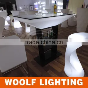 Shining LED Cocktail Table LED Party Events Luminous Decorative Table Decorative Furniture thumbnail-1