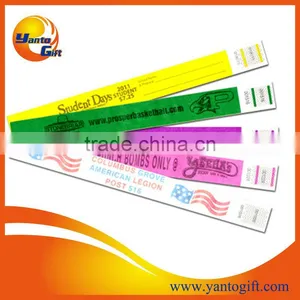 Cheap Branded Tyvek Wristband thumbnail-1