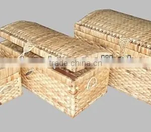 Outdoor Rattan Storage Trunk Furniture thumbnail-1