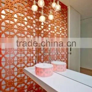 Carved Acrylic Customer Sized Decorating Wall Panel thumbnail-1