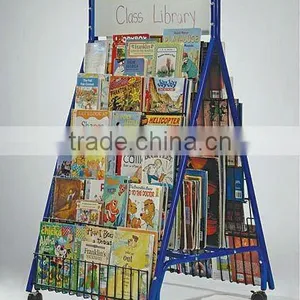 SCH5111 Metal Book Cart thumbnail-1