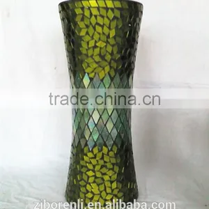 Various Styles Chinese Mosaic Big Decorative Vase thumbnail-3