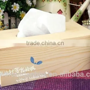 Hot Sell Wooden Natural Tissue Box thumbnail-3