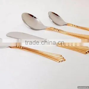 Copper Plated Stainless Steel Indian Handmade Cutlery thumbnail-1