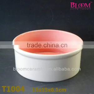 Simple Ceramic Dog Water Bowl thumbnail-1